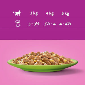 Produkt WHISKAS Mokra karma dla kota Karma mokra dla kota WHISKAS Mix smaków 120x 85g Z00926