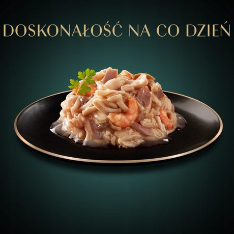 Produkt SHEBA Mokra karma dla kota Mokra karma dla kota SHEBA Fileciki Kurczak ryby krewetki w sosie 60g 005606