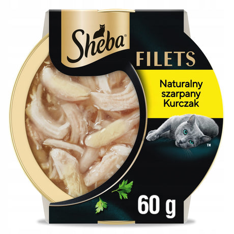 Produkt SHEBA Mokra karma dla kota Mokra karma dla kota SHEBA Fileciki z kurczakiem w sosie 60g 005604