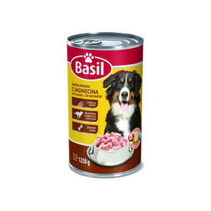 Produkt BASIL Mokra karma dla psa Karma mokra dla psa BASIL MIX smaków w puszce 16x 1250g Z00666