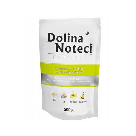 Produkt DOLINA NOTECI Mokra karma dla psa Karma mokra dla psa DOLINA NOTECI Premium Bogata w gęś z ziemniakami 500 g S01772