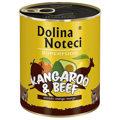 Produkt DOLINA NOTECI Mokra karma dla psa Karma mokra dla psa DOLINA NOTECI Superfood kangur i wołowina 800 g S01904