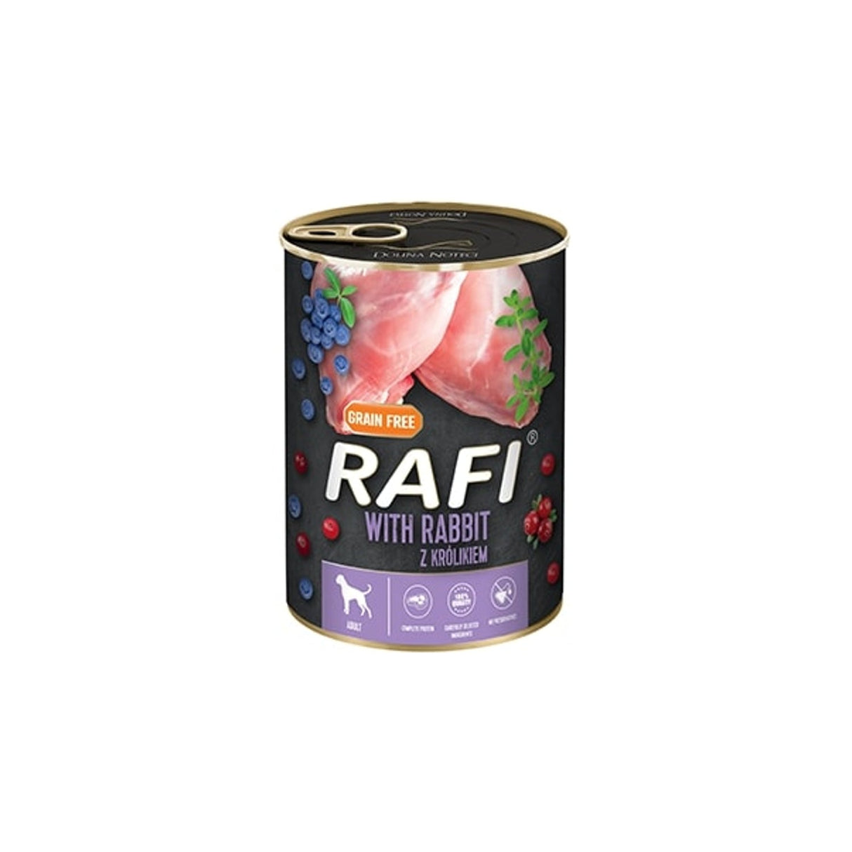Produkt RAFI Mokra karma dla psa Karma mokra dla psa RAFI Dolina Noteci Mix smaków 24x 400g Z00651