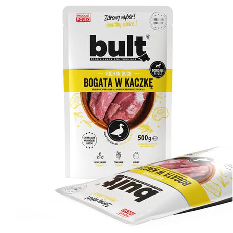 Produkt BULT Mokra karma dla psa Saszetka dla psa BULT bogata w kaczkę 500g 005671