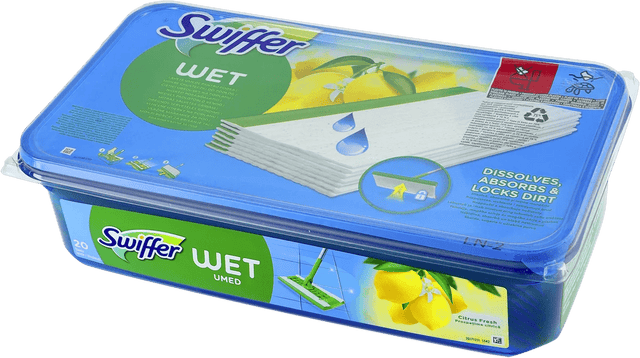 Produkt SWIFFER Mopy i wkłady Mokre chusteczki SWIFFER Zapas ściereczek do mopa 20szt 003405