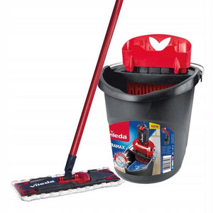 Produkt VILEDA Mopy i wkłady Mop płaski wiadro VILEDA Ultramax Microfibre Set Paleta 32 sztuki K_009405_32