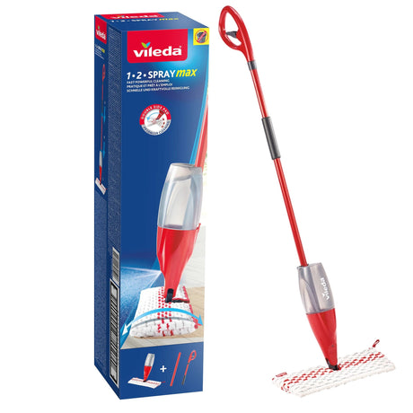 Produkt VILEDA Mopy i wkłady Mop ze spryskiwaczem VILEDA MAX BOX 1-2 Spray Paleta 144 sztuki K_026671_144