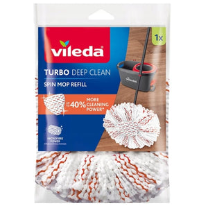 Produkt VILEDA Mopy i wkłady Wkład do mopa obrotowego VILEDA Turbo Deep Clean Mikrofibra 037754