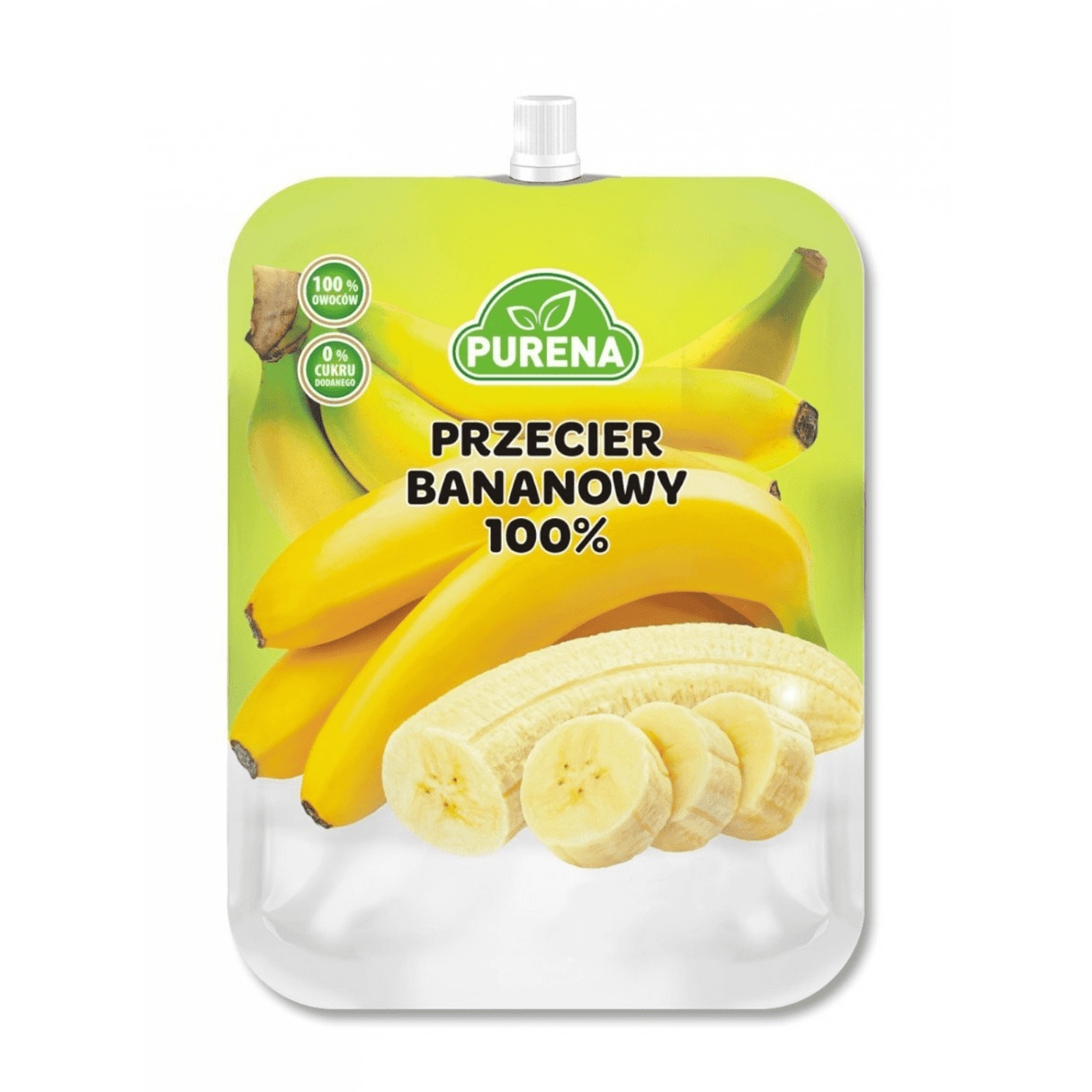 Produkt PURENA Mus owocowy Przecier bananowy 100% PURENA Mus owocowy 350g 002878