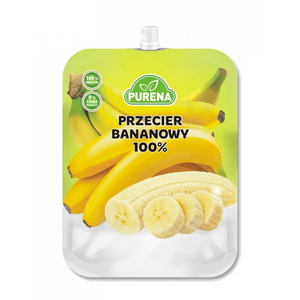 Produkt PURENA Mus owocowy Przecier bananowy 100% PURENA Mus owocowy 350g 002878