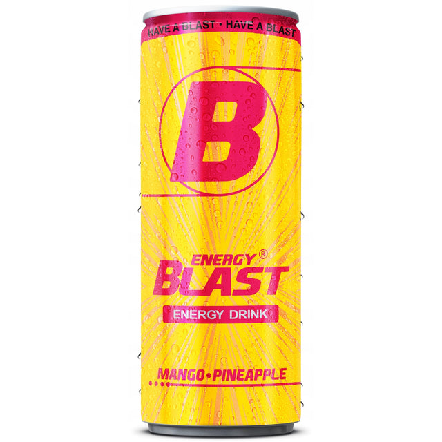 Produkt ENERGY BLAST Napój energetyczny ENERGY BLAST Mango Ananas 250ml 038450