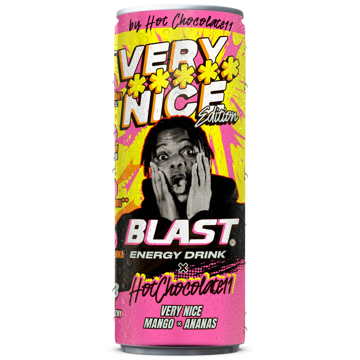 Produkt ENERGY BLAST Napój energetyczny ENERGY BLAST Very Nice Mango Ananas 250ml 038450