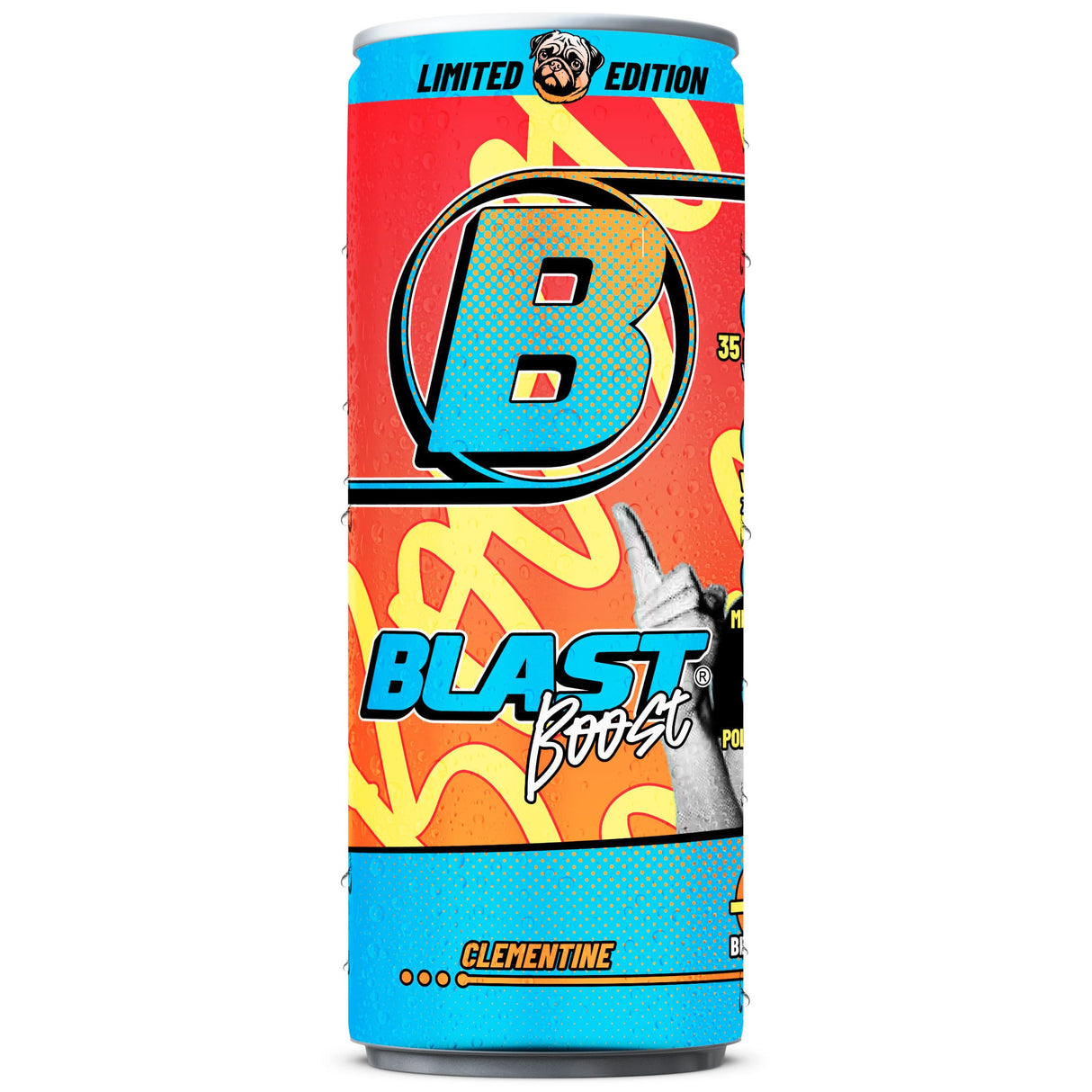 Produkt ENERGY BLAST Napój o obniżonej zawartości kofeiny BLAST Boost Clementine 250ml 005269