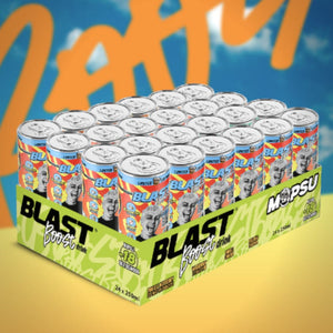 Produkt ENERGY BLAST Napoje energetyczne 24x Napój gazowany z kofeiną BLAST Boost Clementine 250ml K_005269_24