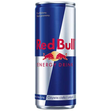 Produkt RED BULL Napoje energetyczne Napój energetyczny RED BULL Puszka 250ml 000138