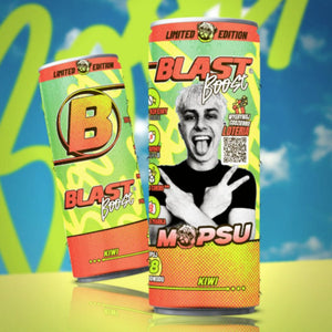 Produkt ENERGY BLAST Napoje energetyczne Napój o obniżonej zawartości kofeiny BLAST Boost Mix by Mopsu 24x 250ml Z01014