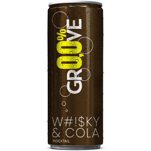 Produkt GROOVE Napoje gazowane 24x Napój bezalkoholowy GROOVE Whisky Cola Mocktail koktajl drink 250ml K_003502_24