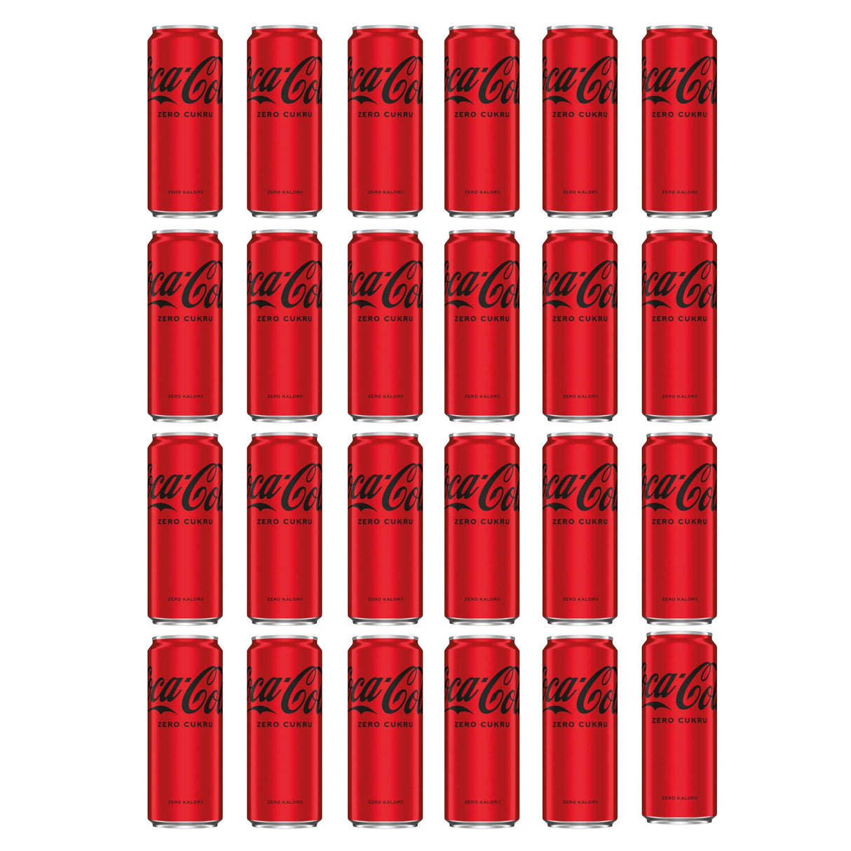 Produkt COCA COLA Napoje gazowane 24x Napój gazowany COCA-COLA Zero 0,33 l puszka wąska K_017474_24
