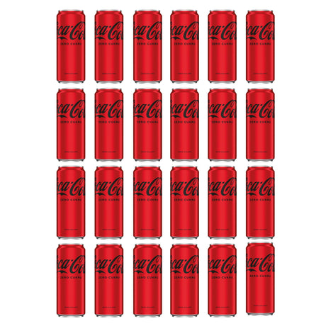 Produkt COCA COLA Napoje gazowane 24x Napój gazowany COCA-COLA Zero 0,33 l puszka wąska K_017474_24