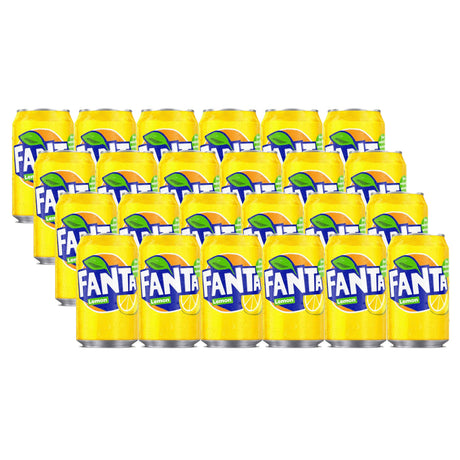 Produkt FANTA Napoje gazowane 24x Napój gazowany FANTA Lemon 330ml K_024984_24