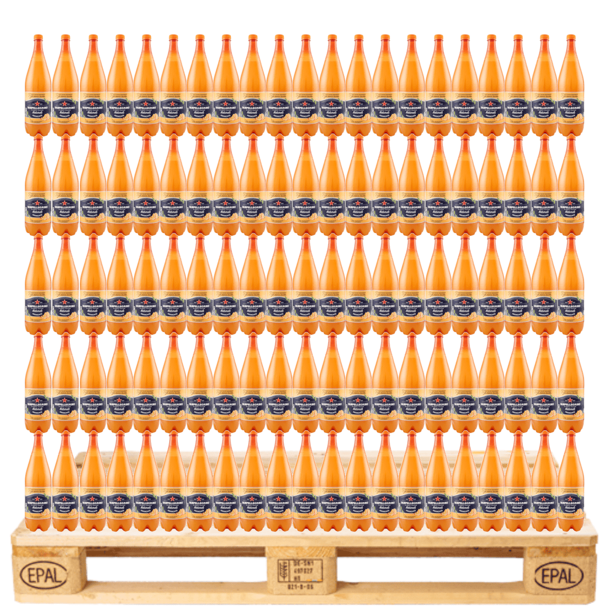 Produkt SAN PELLEGRINO Napoje gazowane Napój gazowany SAN PELLEGRINO Aranciata 1,2l Paleta 504 butelki K_001757_504