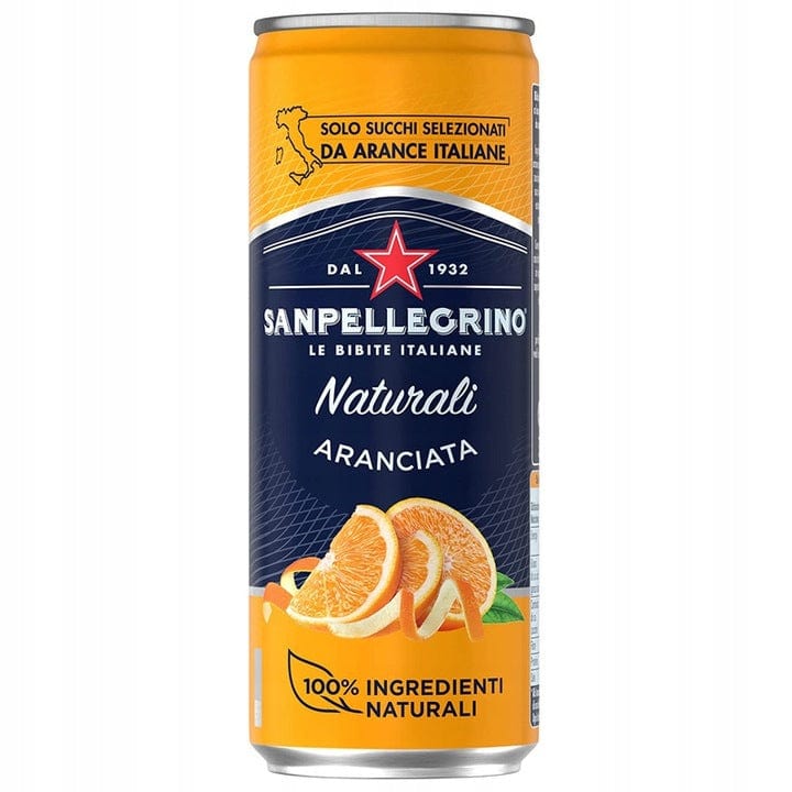 Produkt SAN PELLEGRINO Napoje gazowane Napój gazowany SAN PELLEGRINO Aranciata 330 ml Paleta 2112 K_031421_2112