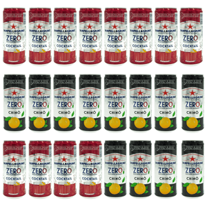 Produkt SAN PELLEGRINO Napoje gazowane Napój SAN PELLEGRINO Chino Cocktail Zero kcal mix 24x300 ml Z00530