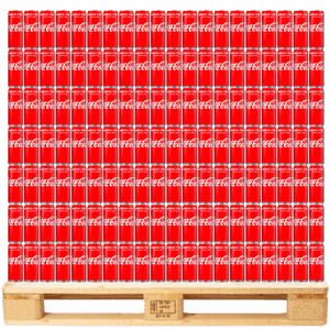Produkt COCA COLA Napoje gazowane Paleta Napój gazowany COCA-COLA puszka wąska 2640x 330ml K_017350_2640