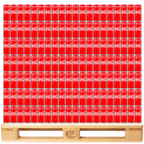 Produkt COCA COLA Napoje gazowane Paleta Napój gazowany COCA-COLA puszka wąska 2640x 330ml K_017350_2640