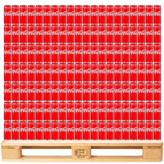 Produkt COCA COLA Napoje gazowane Paleta Napój gazowany COCA-COLA puszka wąska 2640x 330ml K_017350_2640