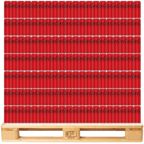 Produkt COCA COLA Napoje gazowane Paleta Napój gazowany COCA-COLA Zero puszka wąska 2640x 330ml K_017474 _2640