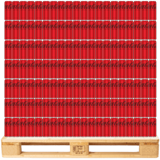 Produkt COCA COLA Napoje gazowane Paleta Napój gazowany COCA-COLA Zero puszka wąska 2640x 330ml K_017474 _2640