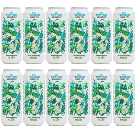 Produkt COCONAUT napoje kokosowe 12x Woda kokosowa COCONAUT z młodego kokosa 500ml K_038974_12