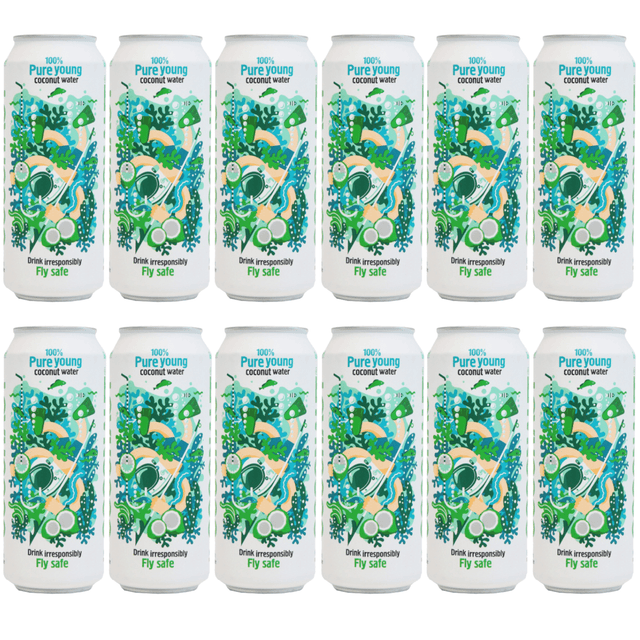 Produkt COCONAUT napoje kokosowe 12x Woda kokosowa COCONAUT z młodego kokosa 500ml K_038974_12