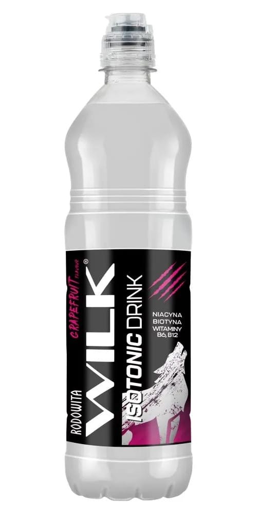 Produkt RODOWITA Napoje niegazowane Napój izotoniczny RODOWITA WILK Grejpfrutowy 750ml kaucja 005244