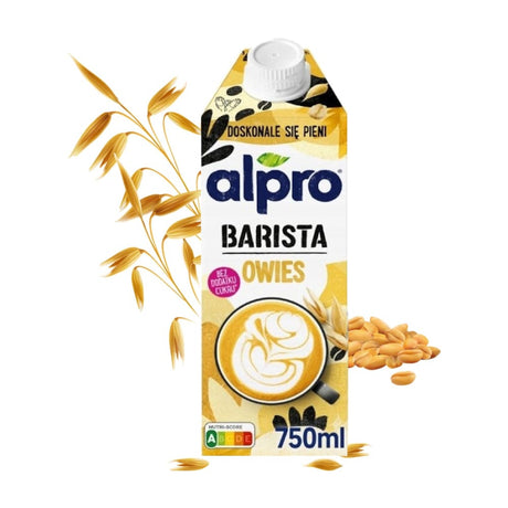 Produkt ALPRO napoje owsiane Napój roślinny ALPRO Barista do kawy owsiany 750ml - Paleta 1056 sztuk K_001606_1056