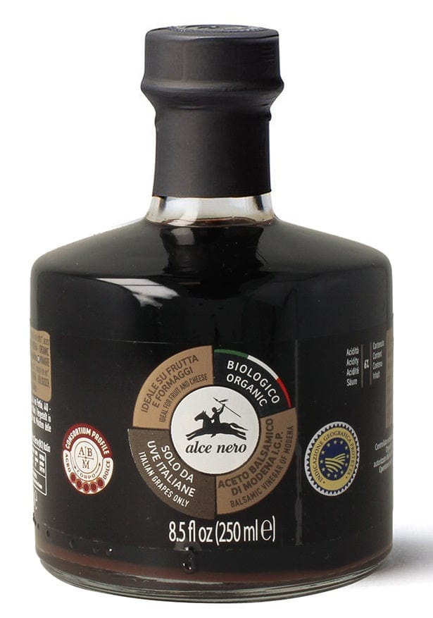 Produkt ALCE NERO (włoskie produkty) OCET BALSAMICZNY Z MODENY PREMIUM FILTROWANY BIO 250 ml - ALCE NERO 8009004811010