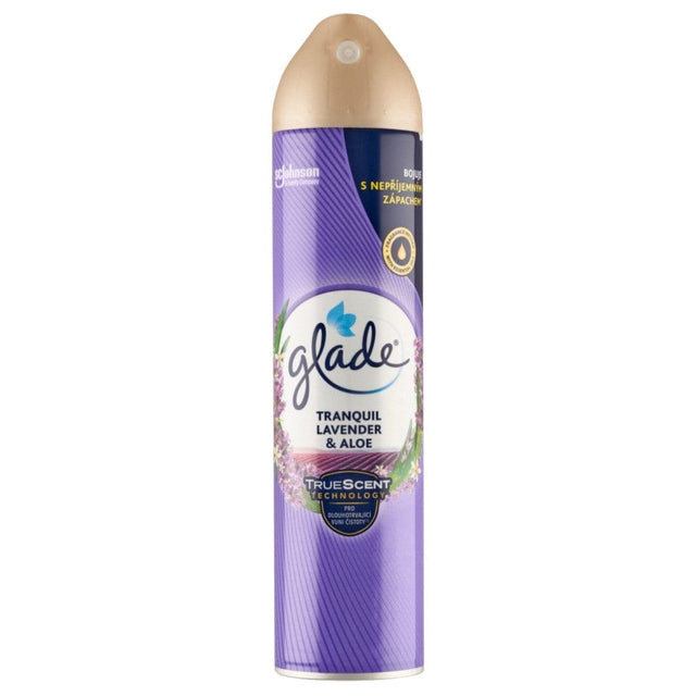 Produkt GLADE Odświeżacze powietrza Odświeżacz powietrza w aerozolu GLADE Lavender & Aloe spray 300 ml S01733