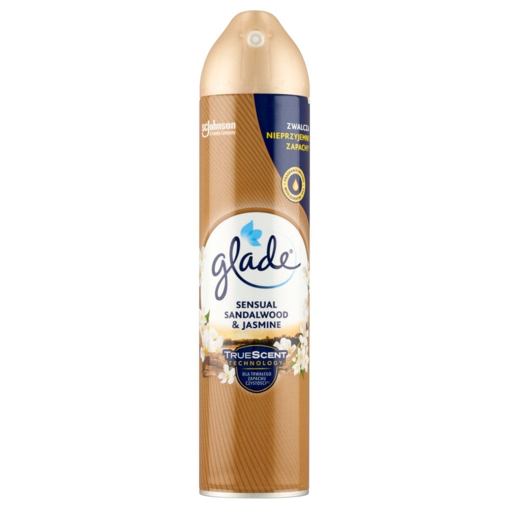 Produkt GLADE Odświeżacze powietrza Odświeżacz powietrza w aerozolu GLADE Sandalwood & Jasmine spray 300 ml S01732