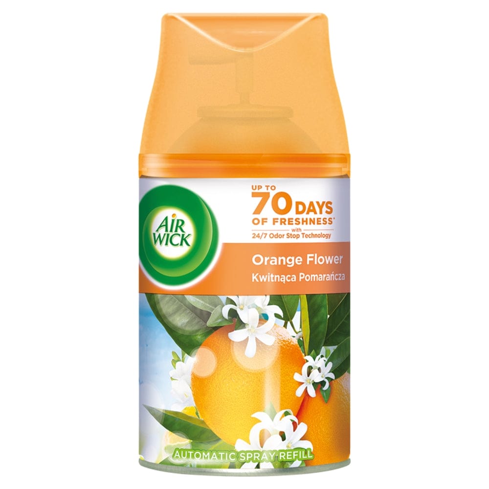 Produkt AIR WICK Odświeżacze powietrza Wkład do automatycznego odświeżacza AIR WICK Kwitnąca pomarańcza 250 ml S01695