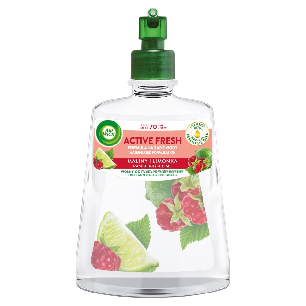 Produkt AIR WICK Odświeżacze powietrza Wkład do odświeżacza AIR WICK automatyczny Malina i limonka 228ml 052506