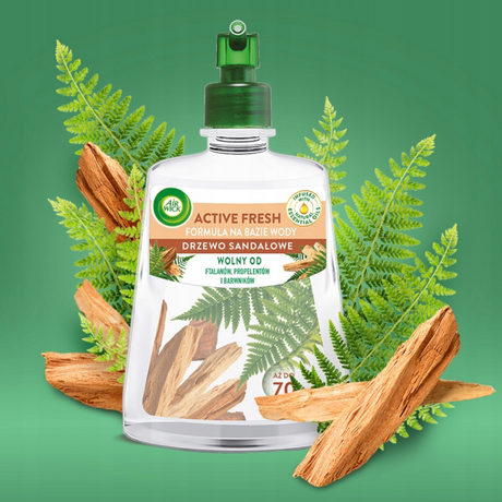 Produkt AIR WICK Odświeżacze powietrza Wkład do odświeżacza AIR WICK Drzewo Sandałowe 228 ml 004217