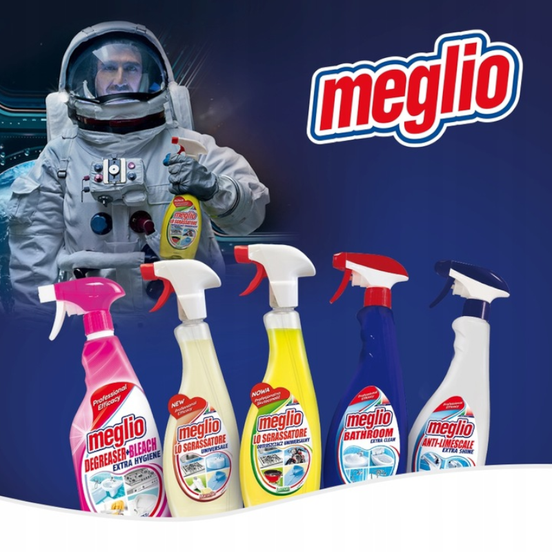 Produkt MEGLIO Odtłuszczacz Odtłuszczacz Uniwersalny Poczuj Energię MEGLIO yuzu i imbir 650ml 004831