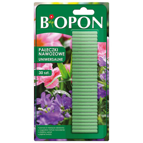 Produkt BIOPON Pałeczki nawozowe BIOPON uniwersalne nawóz do roślin 30 szt 045956