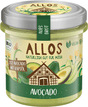 Produkt ALLOS (musy, musli, chałwa, syrop z agawy) PASTA KREMOWA Z AWOKADO BEZGLUTENOWA BIO 140 g - ALLOS 4016249172350