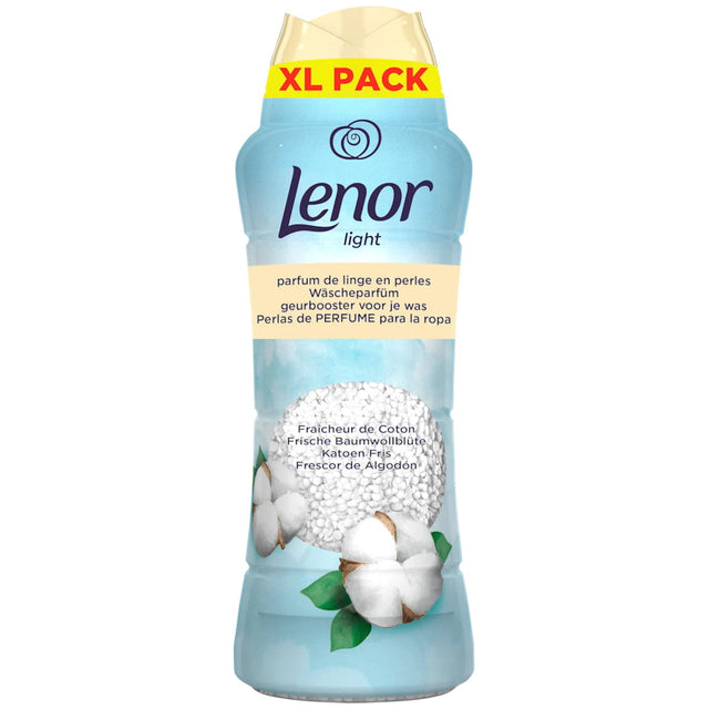 Produkt LENOR Perełki zapachowe Perełki zapachowe LENOR Beads Light Cotton Fresh do prania 495g 004201