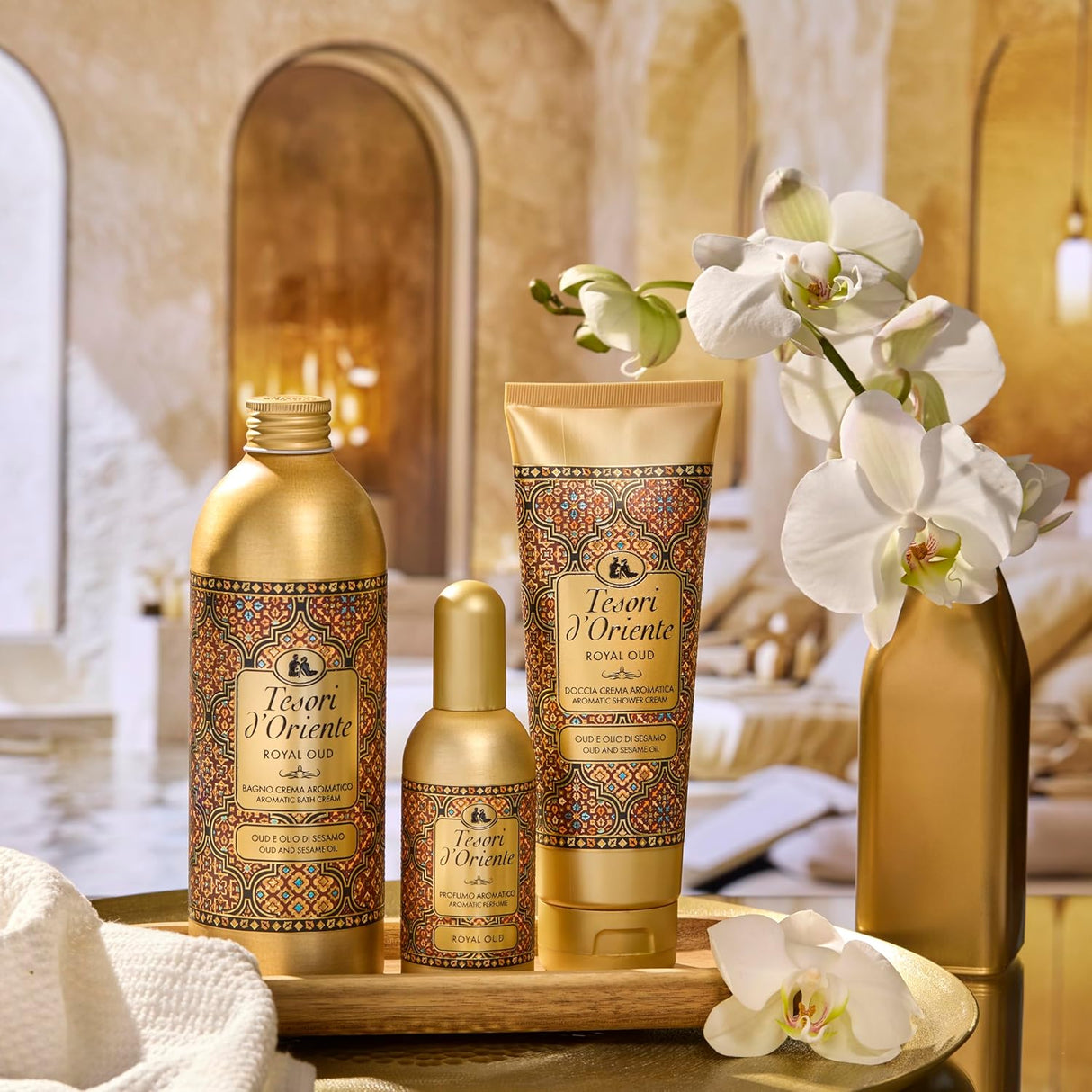 Produkt TESORI D'ORIENTE Perfumy i Woda Toaletowa Woda toaletowa TESORI D'ORIENTE Royal Oud 100ml 053147