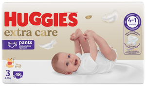 Produkt HUGGIES Pieluchomajtki HUGGIES Extra Care Pants Mega rozmiar 3 (6-11 kg) 144szt K_002052_3