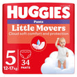 Produkt HUGGIES Pieluchomajtki HUGGIES Little Movers rozmiar 5 (12-17kg) 34szt 002722
