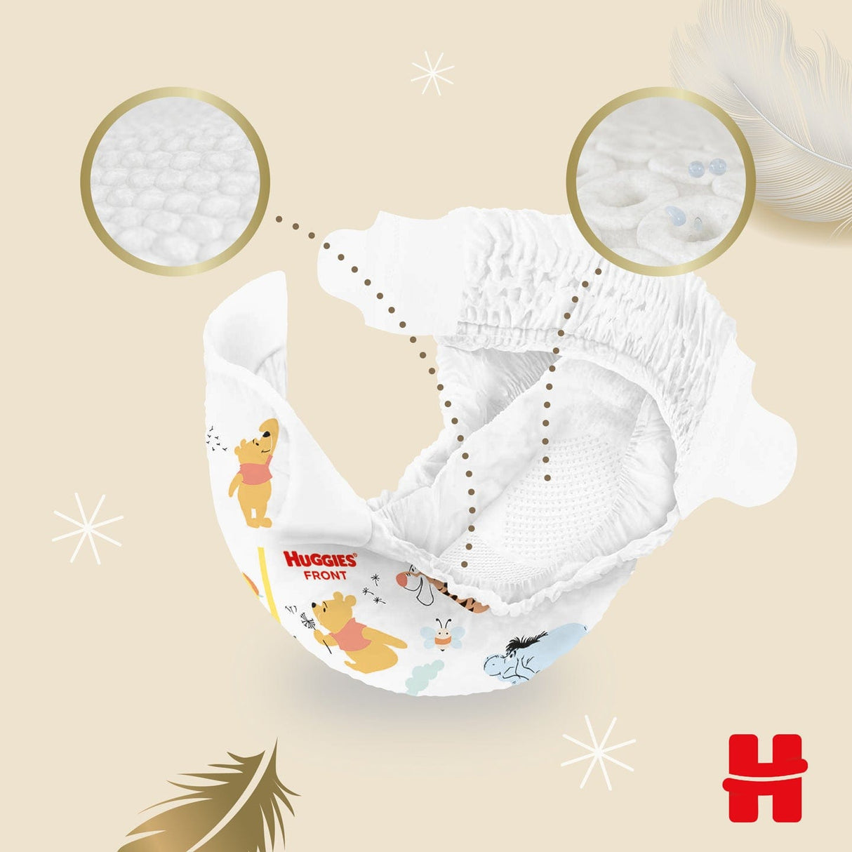 Produkt HUGGIES Pieluchy HUGGIES Extra Care Mega 5 (11-25kg) pieluchy 150 szt K_038112_3